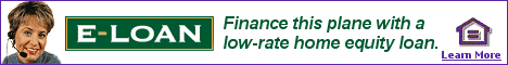 Finance your plane with a tax-deductible home equity loan at a great rate!  Click Here.